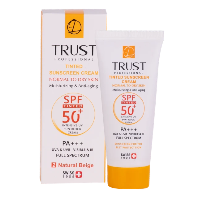 کرم ضد آفتاب رنگی و ضد پیری بژ طبیعی (پوست خشک تا نرمال) (2024) - Image 3